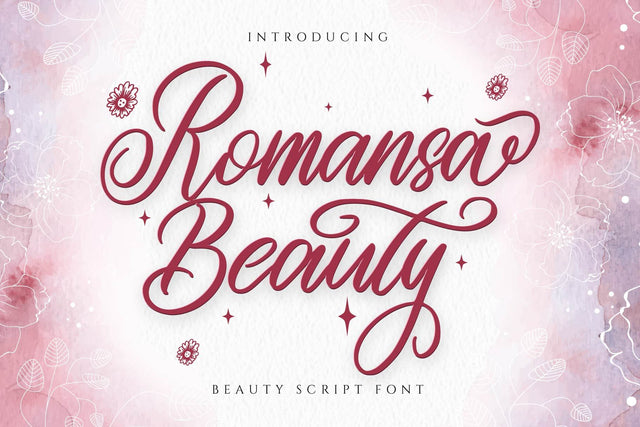 Romansa Beauty Font toni_std 
