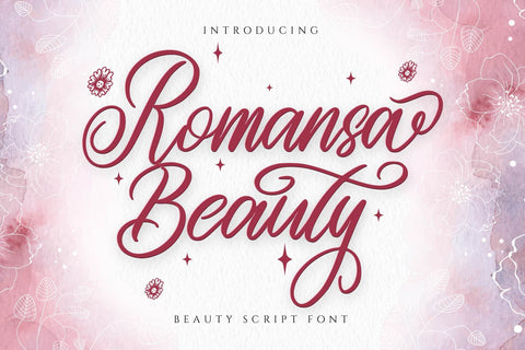 Romansa Beauty Font toni_std 