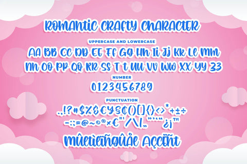 Romantic Crafty a Quirky Font Font Blankids 