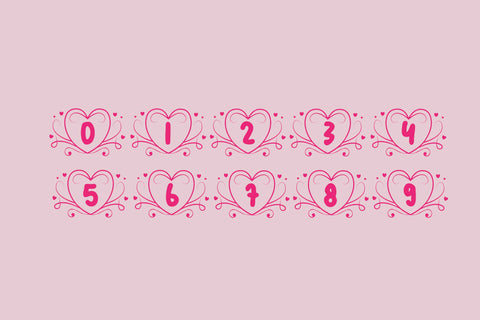 Romantic Monogram Font LetterdayStudio 