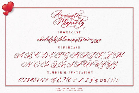 Romantic Rhapsody Font studioalmeera 