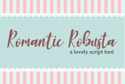 Romantic Robusta Font Supersemar Letter 
