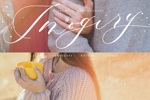 Romantic soneta Font Four Lines Std. 