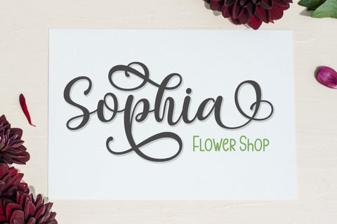 Romantic Spring Font Suza Studio 