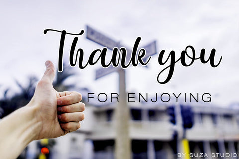 Romantic Spring Font Suza Studio 