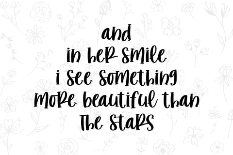 Romantic Stories Font Abo Daniel Studio 