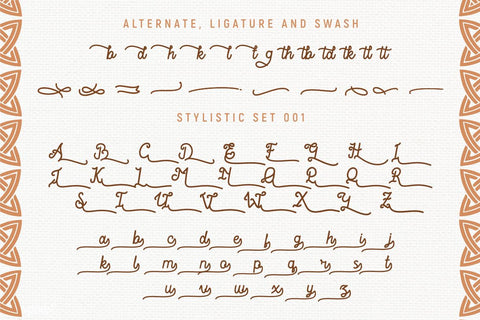 Romantica Story Font Zeenesia Std 