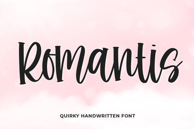 Romantis Font Abo Daniel Studio 
