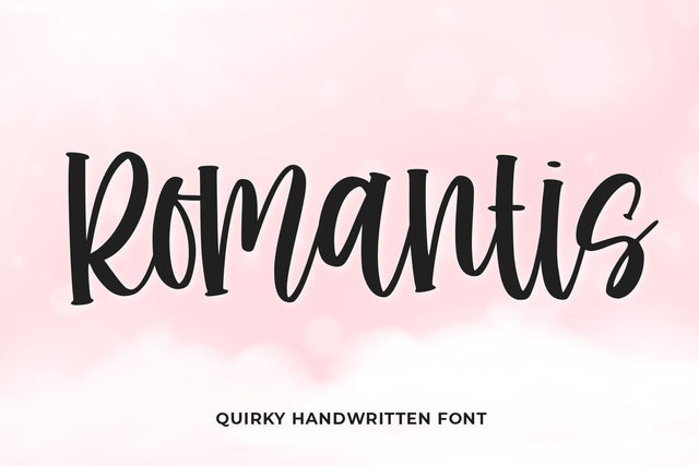 Romantis Font Abo Daniel Studio 