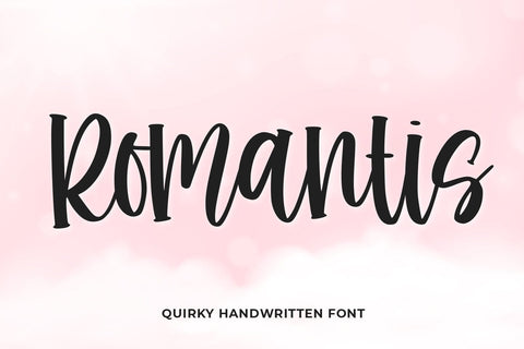 Romantis Font Abo Daniel Studio 