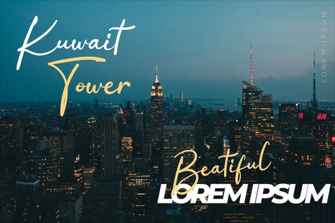 Romatty Font twinletter 