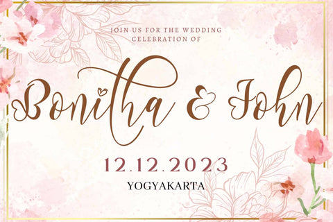 Romellin Font Prasetya Letter 