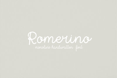 Romerino Font Sunday Nomad 