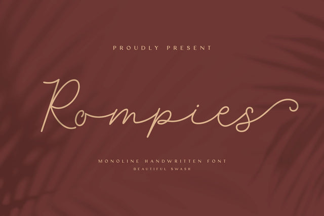 Rompies Font Wildan Type 