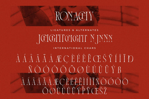 Ronachy Typeface Font Storytype Studio 
