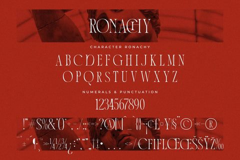 Ronachy Typeface Font Storytype Studio 