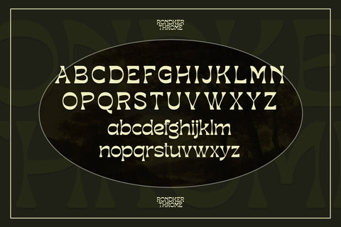 RONDKER THROME Typeface Font Storytype Studio 
