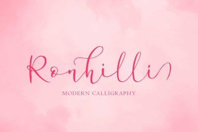 Ronhilli Font Jun Creative 