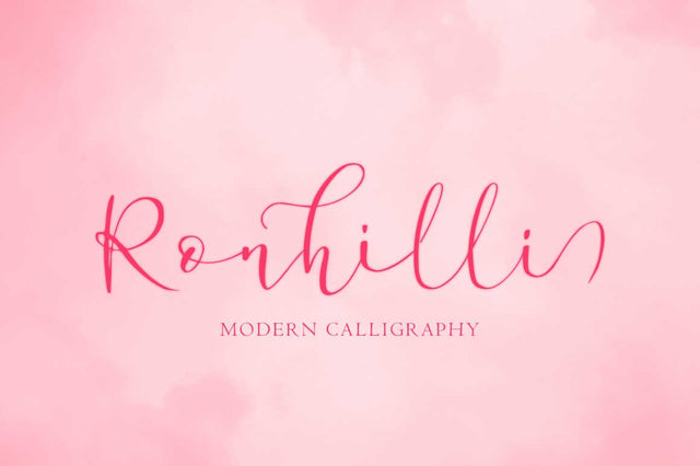 Ronhilli Font Jun Creative 