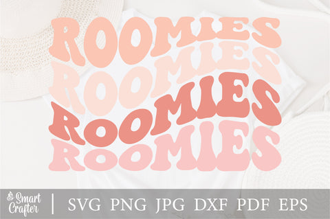 Roomies svg, Roommates svg, Friends Design svg, Friends svg, Roommate Design svg, Roomie svg, Sublimation svg, Digital Download svg, Instant Download svg, Digital, PNG, SVG SVG Fauz 