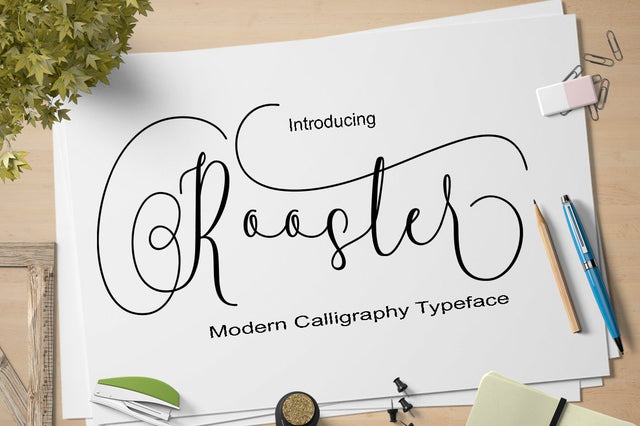 Rooster Font JoeCreative