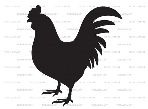 Rooster SVG TribaliumArtSF 