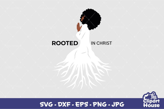 Rooted In Christ SVG The Clipart House 