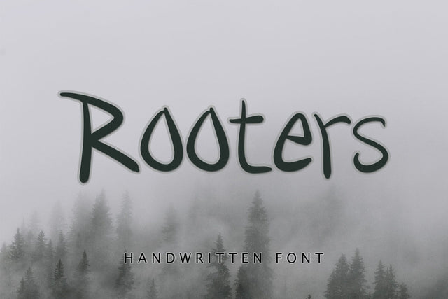 Rooters Font Afandi Studio 
