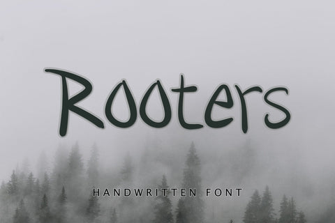 Rooters Font Afandi Studio 