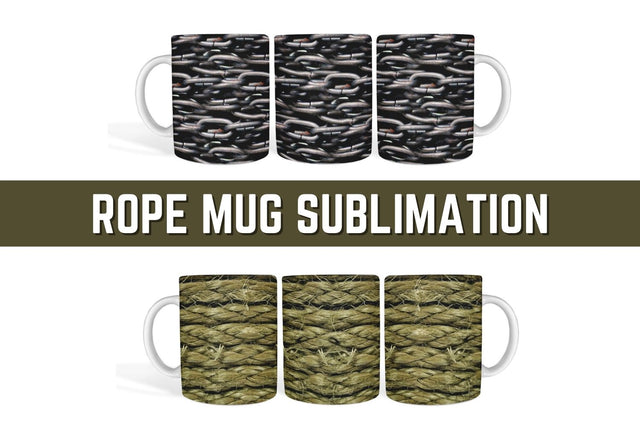 Rope Mug Sublimation Sublimation SvgOcean 