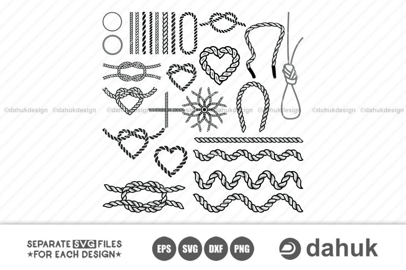 Rope svg | PNG | DXF | EPS | Silhouette | Rope Vector | Clipart | Rope ...