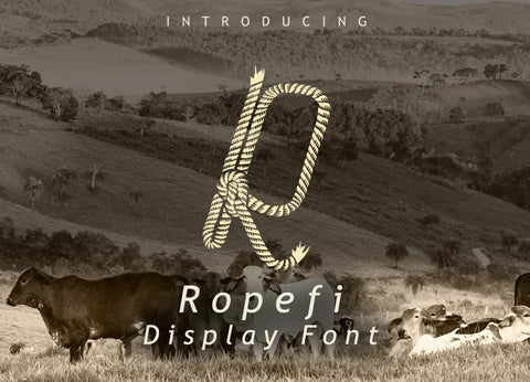 Ropefi Font Font Leamsign Studio 