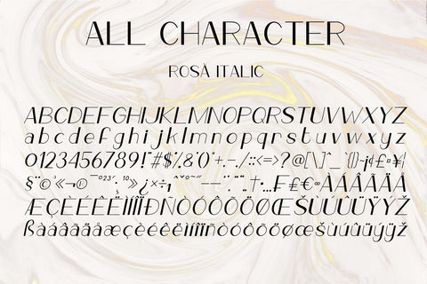 ROSÀ - Classy Sans Serif Font Dm Letter Studio 