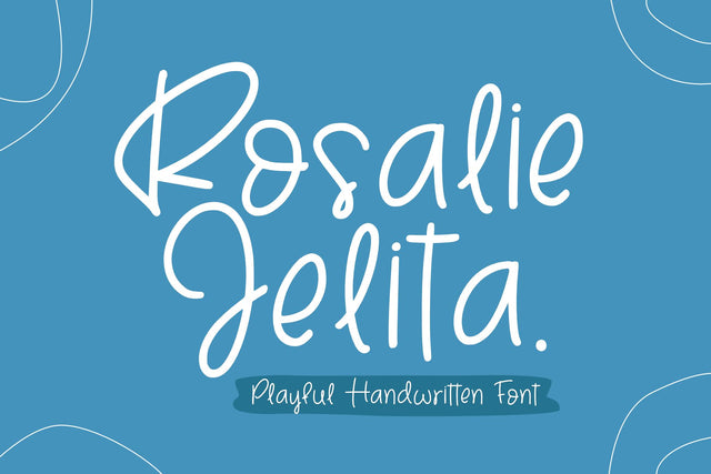 Rosalie Jelita Font Hayletter Creative 