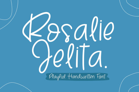 Rosalie Jelita Font Hayletter Creative 