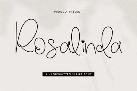 Rosalinda Font gatype 
