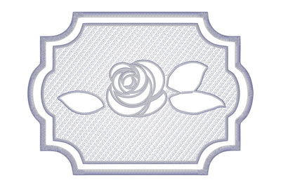Rose figure embossed machine embroidery digital downlo Embroidery/Applique DESIGNS embroidery-workshop 