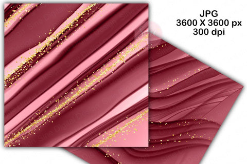 Rose Gold Ink Digital Papers Texture Backgrounds Digital Pattern SineDigitalDesign 