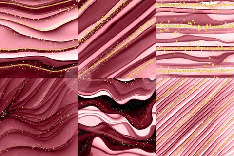 Rose Gold Ink Digital Papers Texture Backgrounds Digital Pattern SineDigitalDesign 