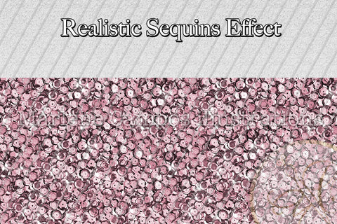 Rose Gold Sequins Skinny Tumbler Sublimation Sublimation Marlene Campos 