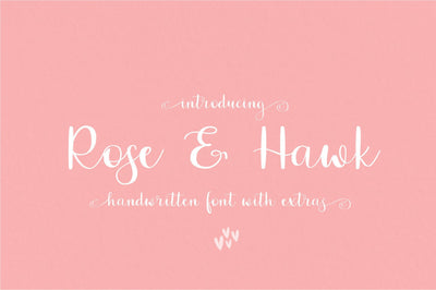 Rose & Hawk Font Sunday Nomad 