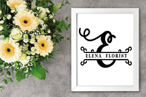 Rose Monogram Font Mozarella