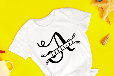 Rose Monogram Font Mozarella