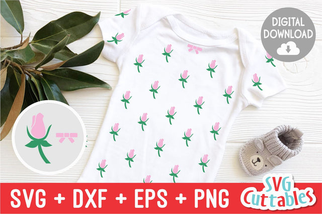 Rose SVG Cut File SVG Svg Cuttables 