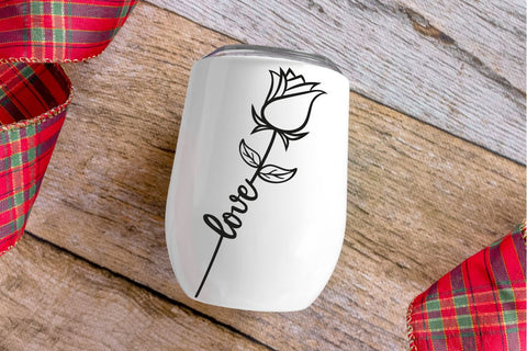 Rose SVG, Valentine’s, Valentine’s SVG, Love SVG, Wedding SVG Createya Design 