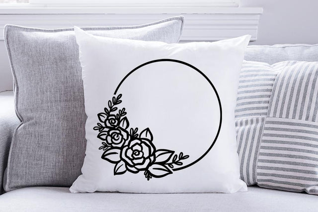 Rose Wreath SVG SVG So Fontsy Design Shop 