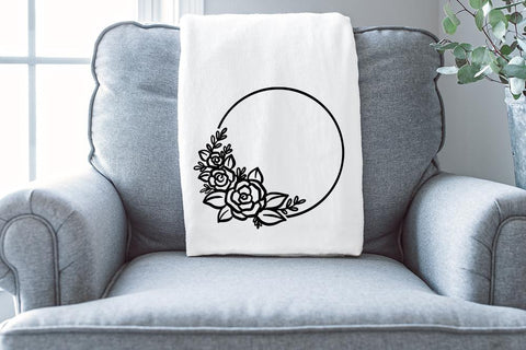 Rose Wreath SVG SVG So Fontsy Design Shop 