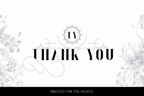 RoseGold Serif font + 10 Logos Font VPcreativeshop 