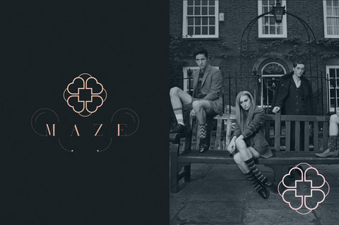 RoseGold Serif font + 10 Logos Font VPcreativeshop 