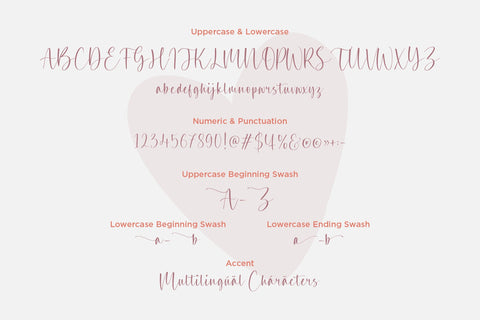 Rosegrace Modern Handwritten Script Font Font Balpirick 